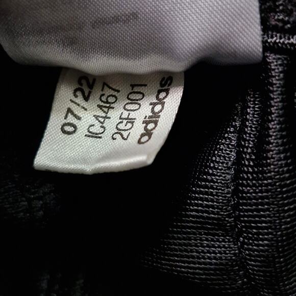 Adidas Primegreen Soccer Pants Men’s Large Black Gray Ankle Zip Athletic Track - Picture 5 of 6